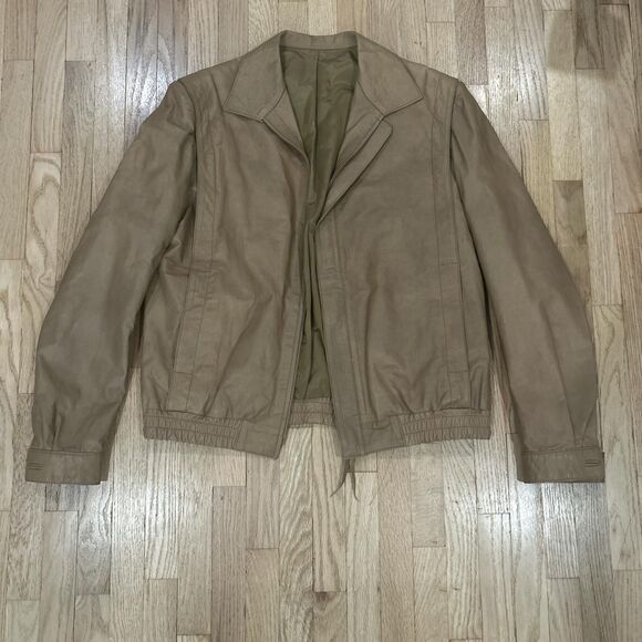 Luar Men's Tan and Brown Jacket - Picture 1 of 3